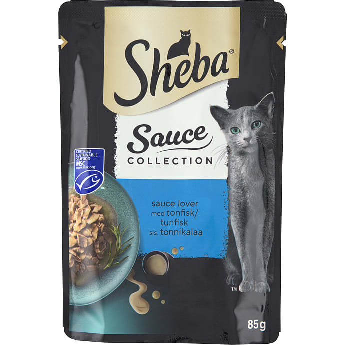 Sheba Vådfoder i sovs med Tun 85 g