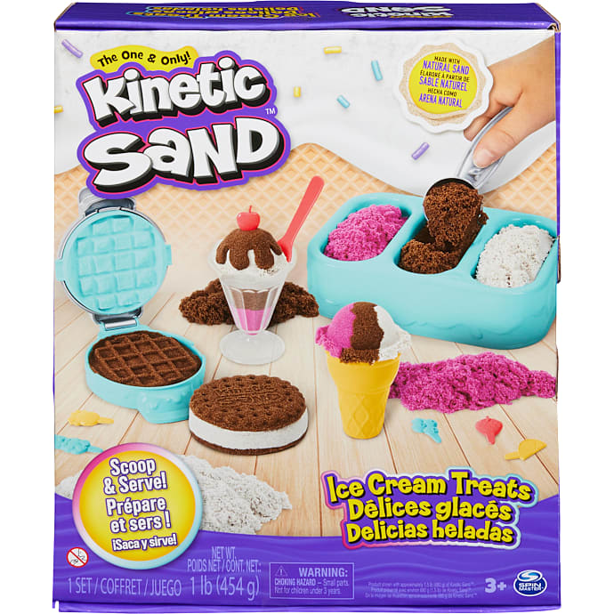 Kinetic Sand isdessert lækkerier