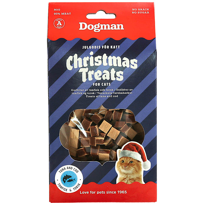 Christmas Treats godbidder m. tun og torsk kornfri