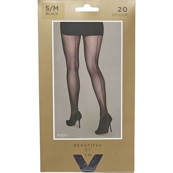 VRS Beautiful Strømpebukser Wien L/XL Sort