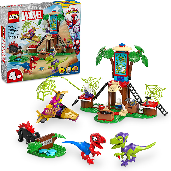 LEGO Marvel Spidey Gobby Raptorkamp 11200