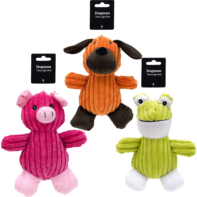 Dogman Plyslegetøj assorteret