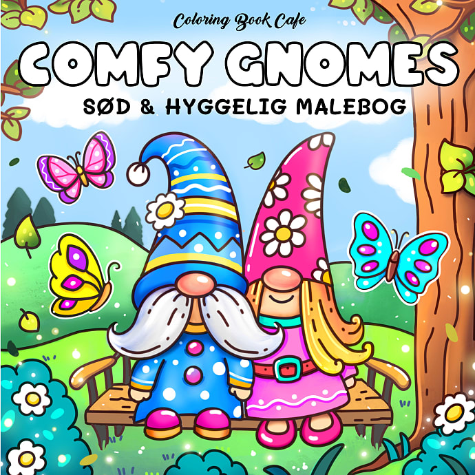 Legind Malebog Comfy Gnomes