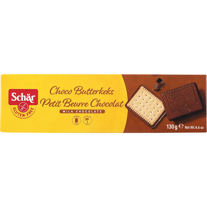 Schär choko butterkiks glf 130 g