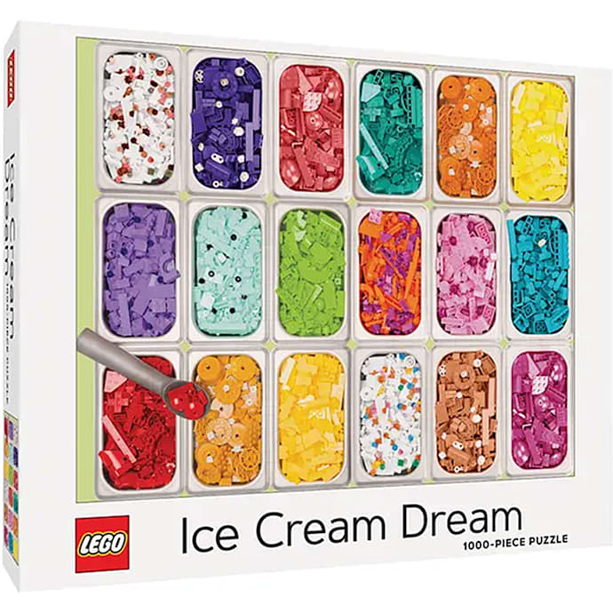 LEGO Iskugle disk puslespil - 1000 brikker – produktbillede