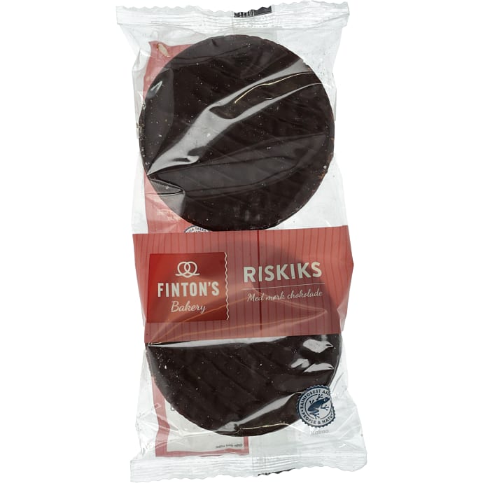 Fintons Riskiks med mørk chokoladeovertræk