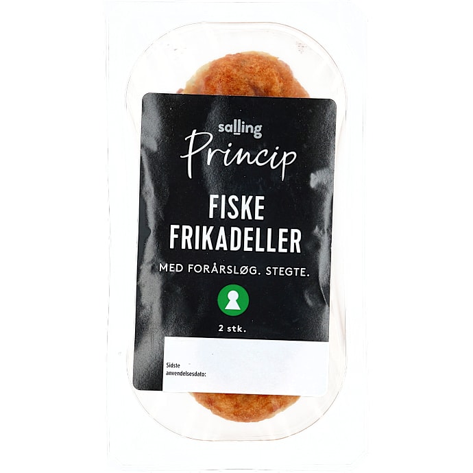 Fiskefrikadeller m. forårsløg