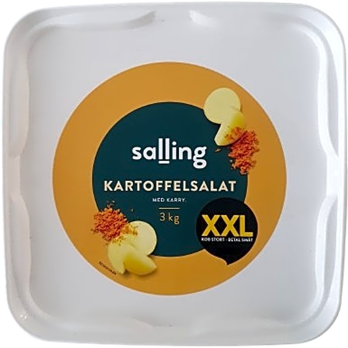 Salling Kartoffelsalat med karry