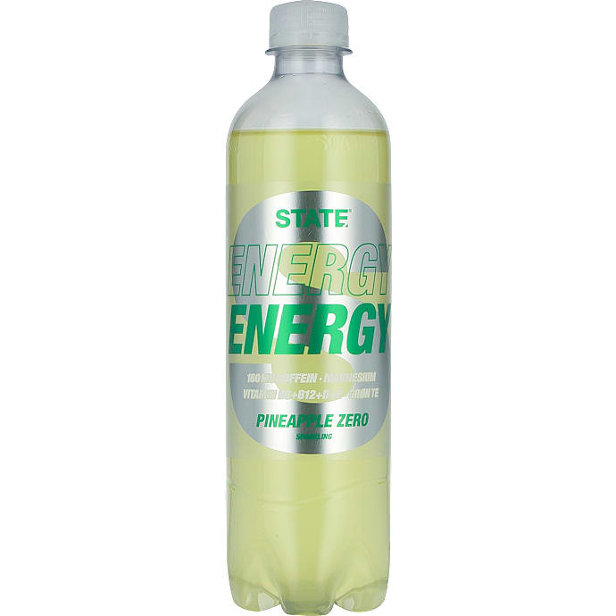 STATE Energidrik ananassmag sukkerfri 500 ml