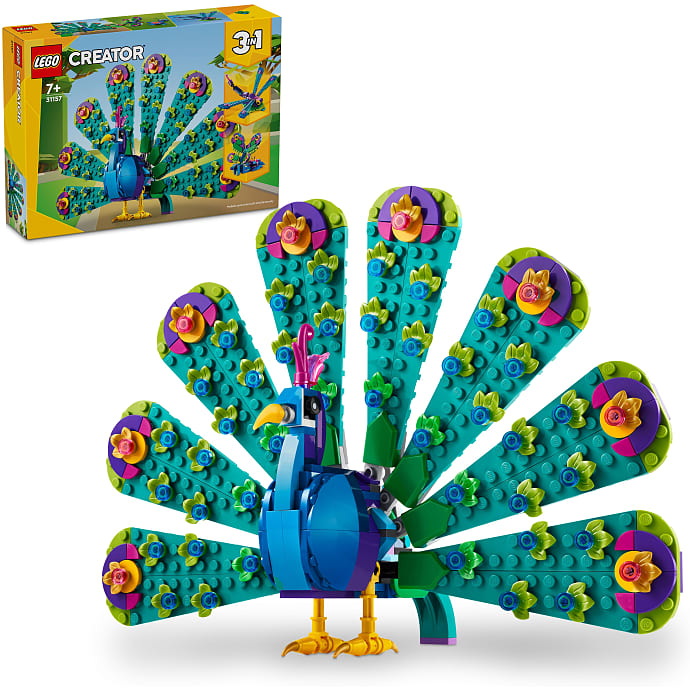 LEGO Creator Eksotisk påfugl 3-i-1 31157