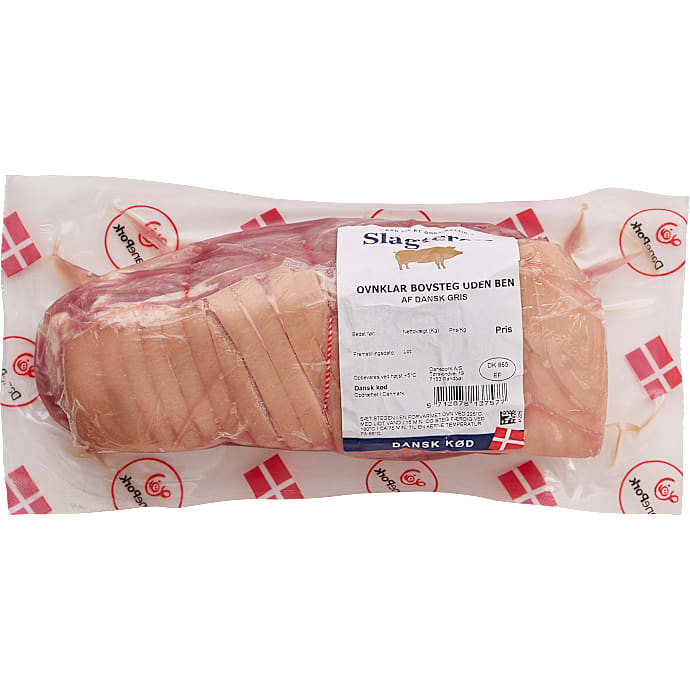 Slagteren Ovnklar Bovsteg uden Ben 1 kg