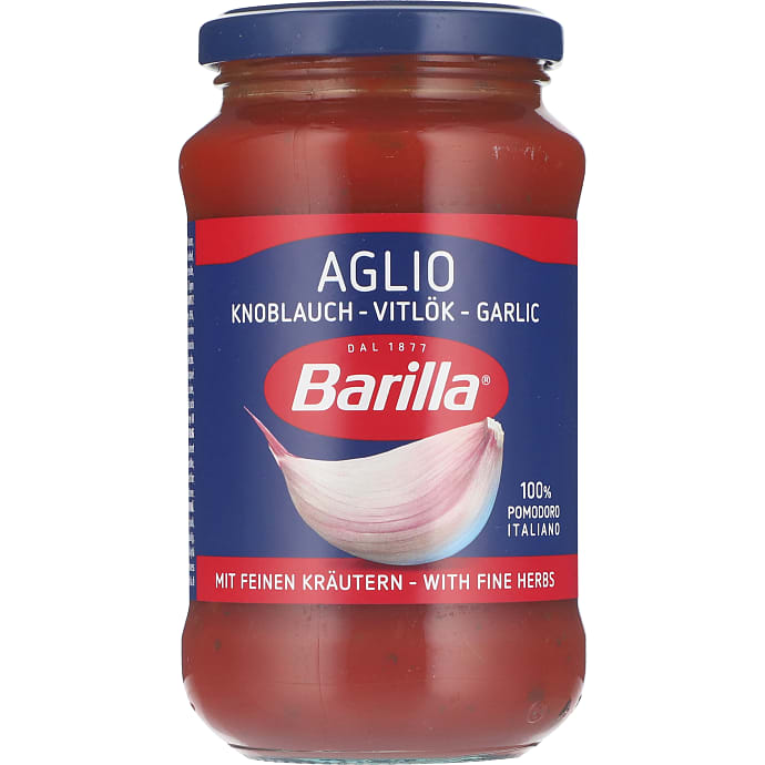 Barilla Pastasauce m. Hvidløg og Urter