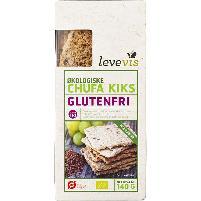 Levevis Kiks med hørfrø glutenfri økologisk 140 g