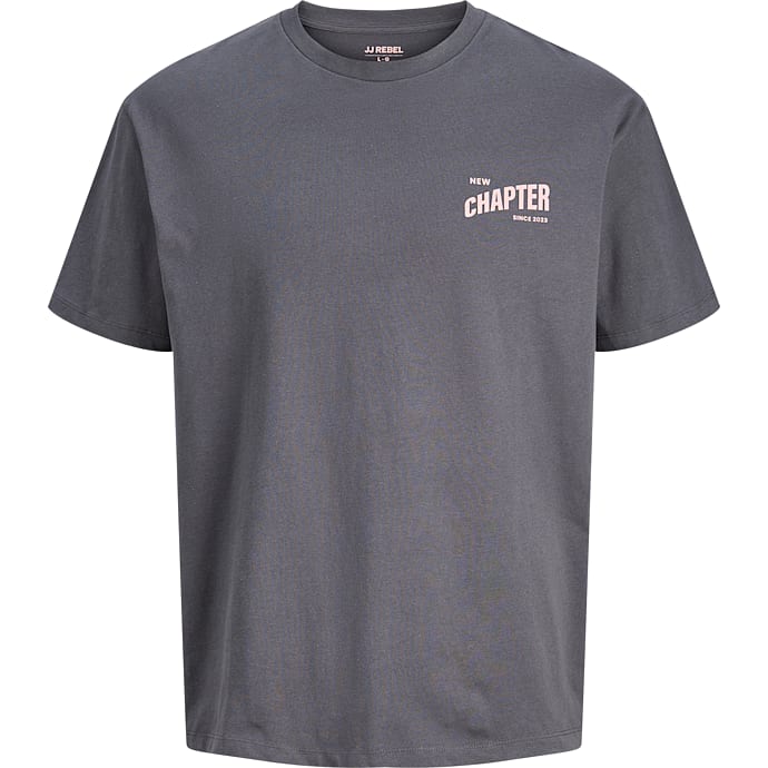 JJREBEL teen T-shirt str. 164 - grå – produktbillede