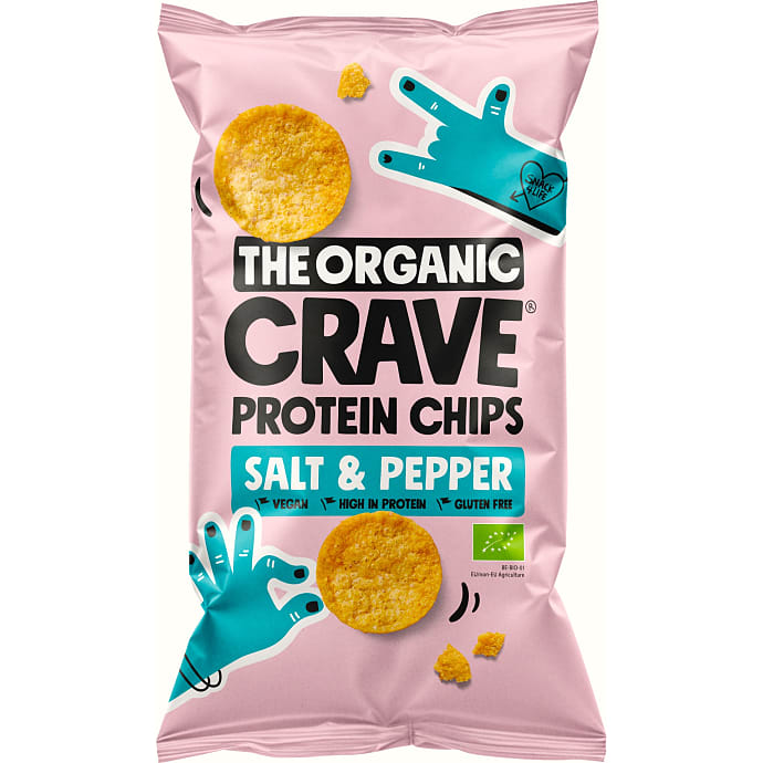 Proteinchips m. salt og peber øko – produktbillede