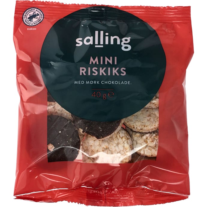 Riskiks m. chokolade