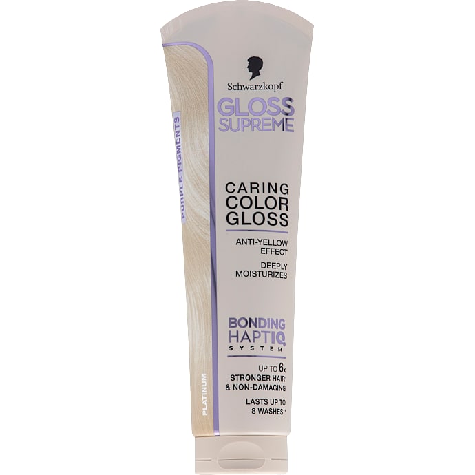 Caring Color Gloss semipermanent toningsfarve Platinum