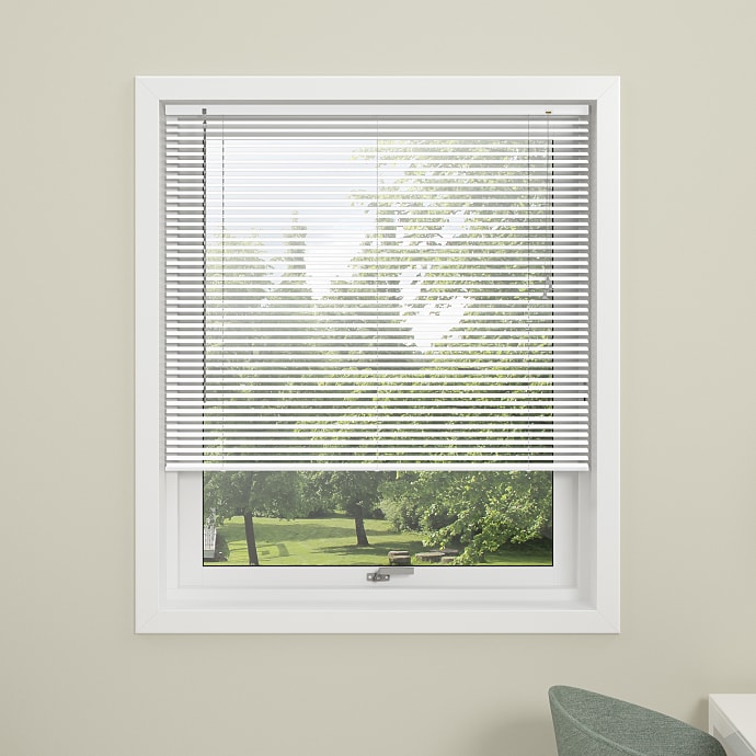 DEBEL Twist alu persienne 100 x 130 cm hvid