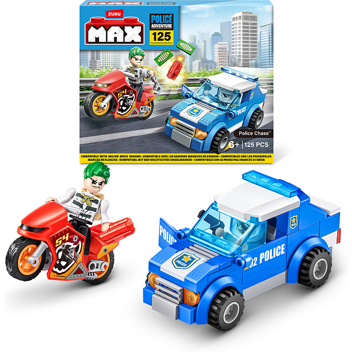 Max Bricks politistation - 121 brikker