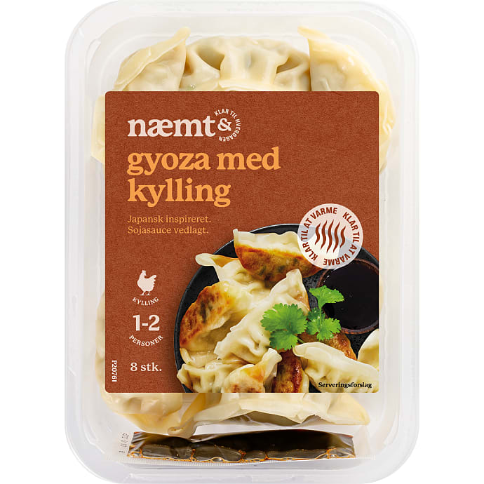 Næmt Gyoza m. kylling 186 g