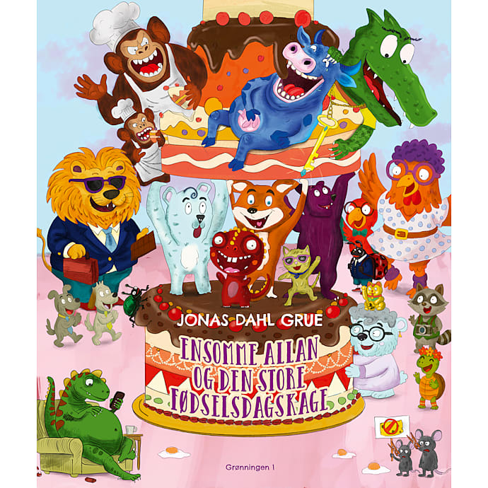 Ensomme Allan og den store fødselsdagskage - Jonas Dahl Grue