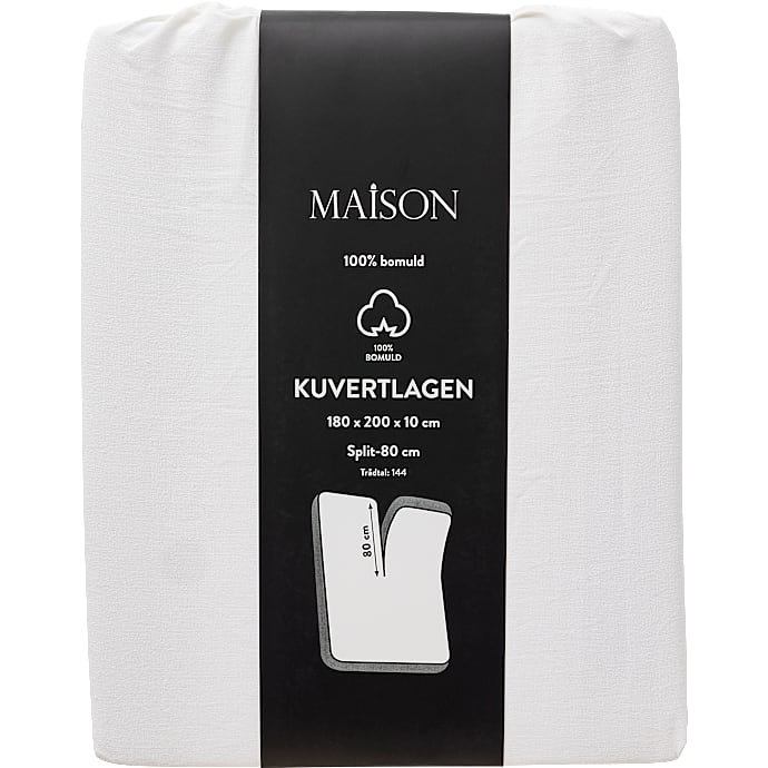 MAISON U-splitlagen - Hvid