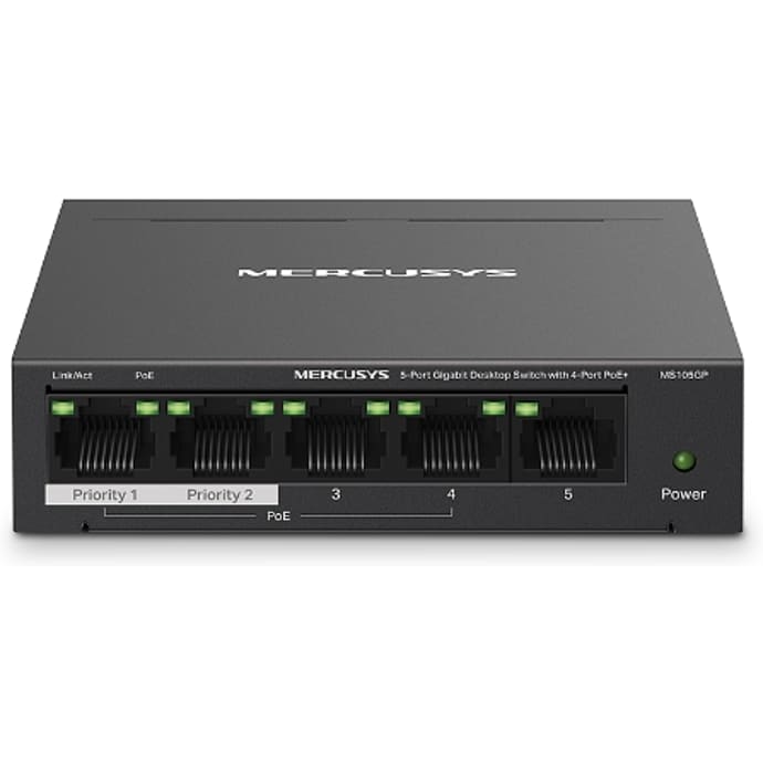 Mercusys MS105GP Gigabit Ethernet