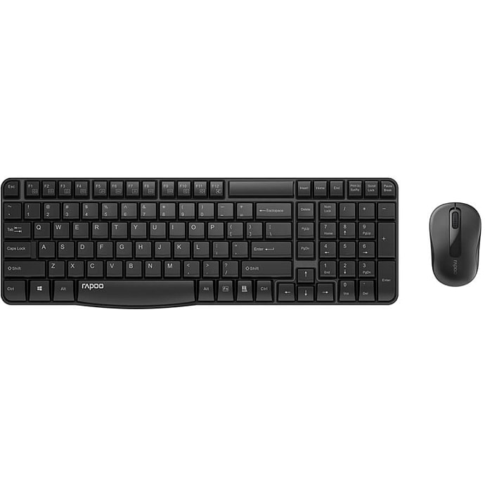 Rapoo X1800S Tastatur/Mus Sæt Trådløst