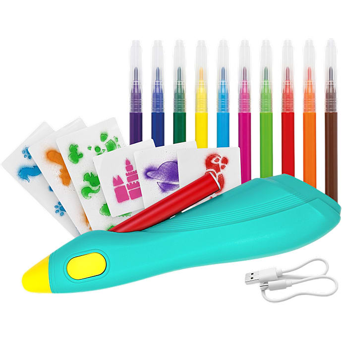 DanPen Junior Elektrisk airbrush-pen med sprøjtepistol
