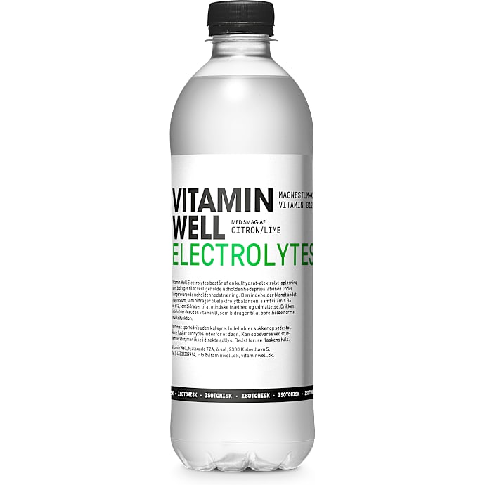 Sportsdrik m. citron- og limesmag – produktbillede