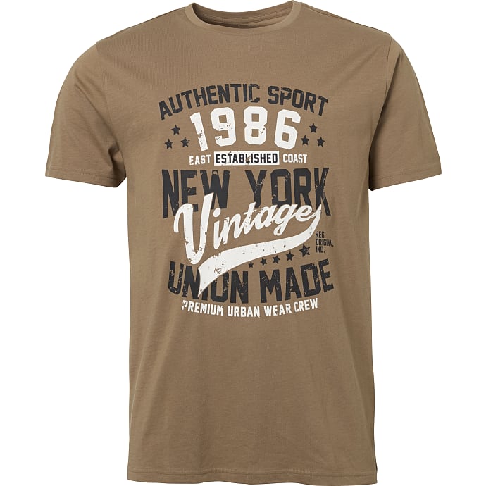 VRS Man Basic Herre T-shirt Str. M Brun