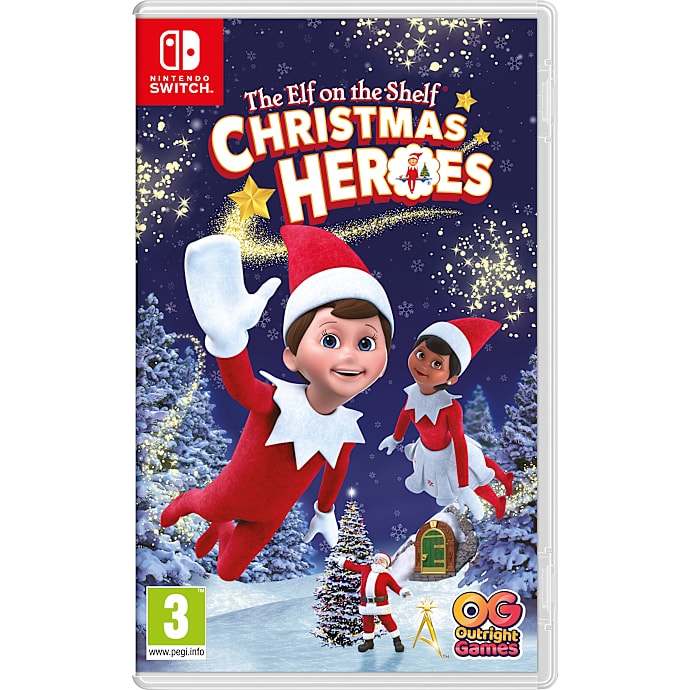 Nintendo Switch Elf on the Shelf Christmas Heroes