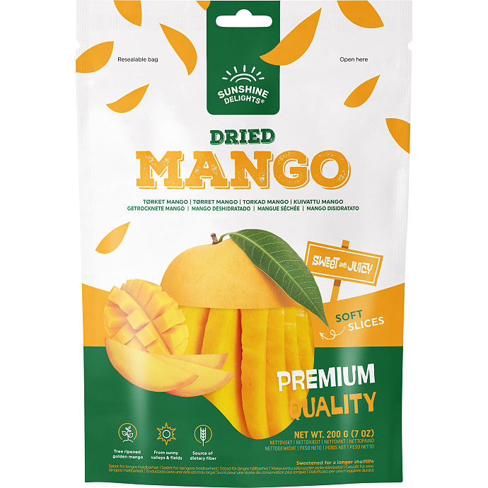 Tørret mango