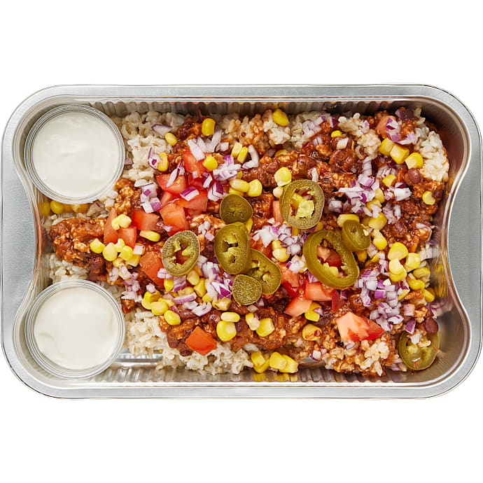 Deli Middagsret Ris Kylling & Sorte Bønner