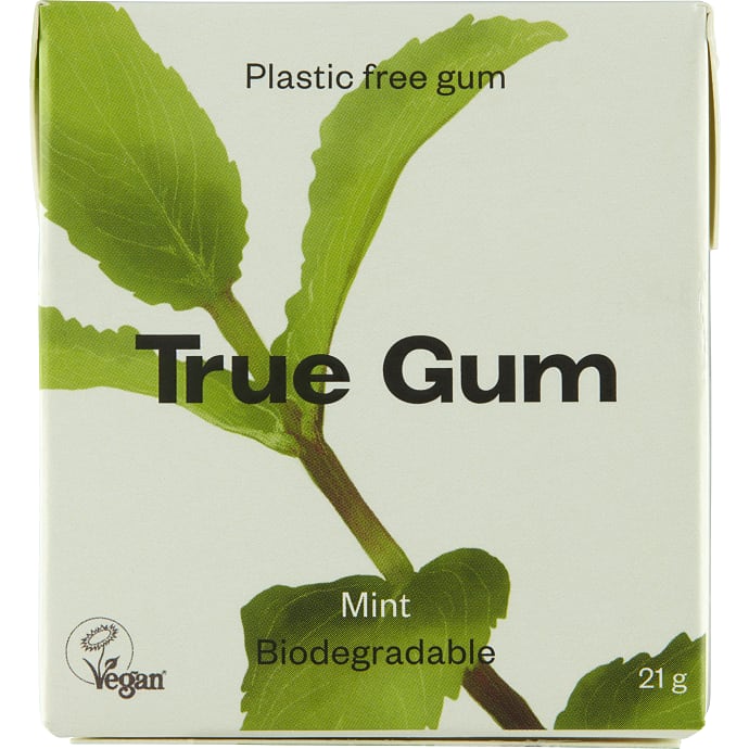 Tyggegummi m. mint- og matchasmag