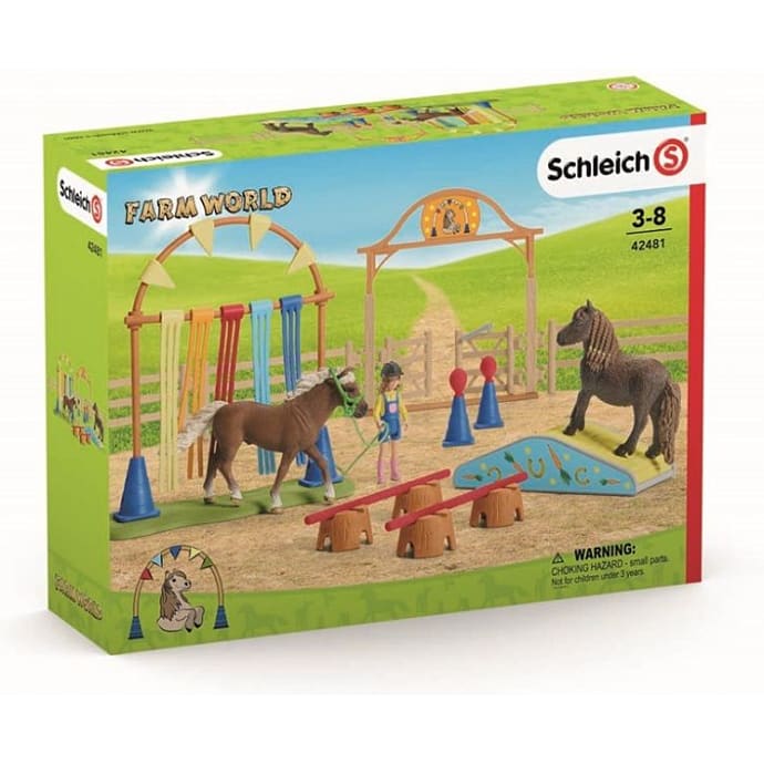 Shleich Pony Agilitytræning 42481