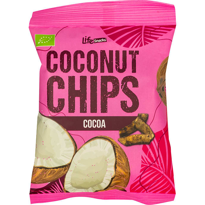 Kokoschips m. kakao glutenfri øko