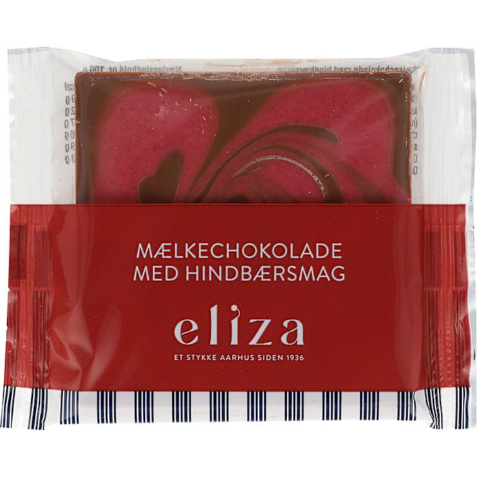 Eliza Mælkechokoladeplade Hindbær