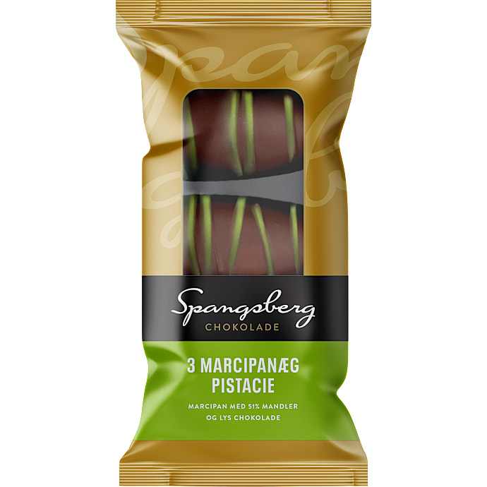 Spangsberg Påskeæg Marcipan Pistacie