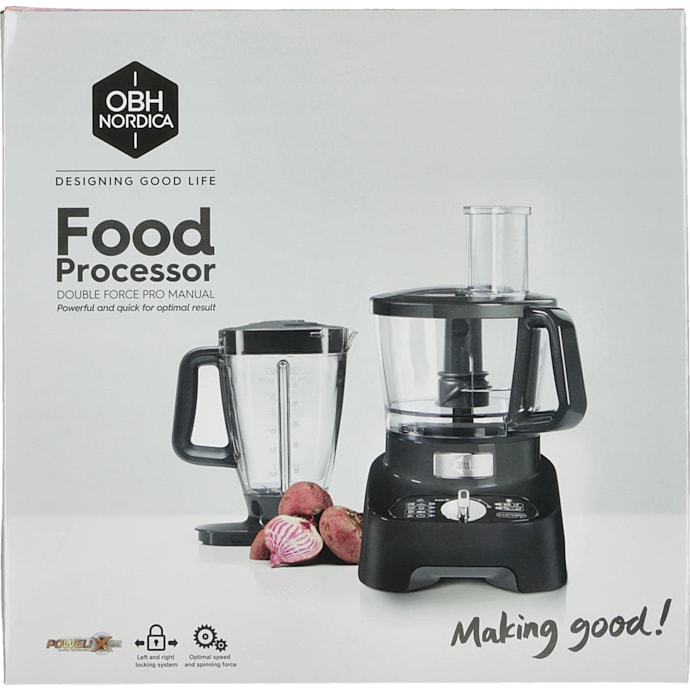 OBH Double Force Pro Foodprocessor