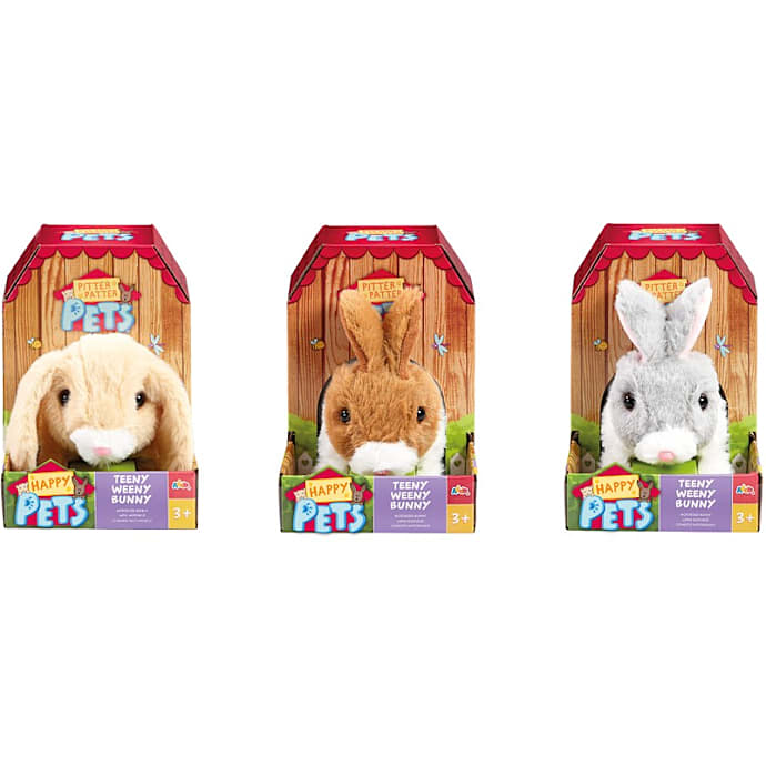 Happy Pets kanin bamse - flere varianter - assorteret