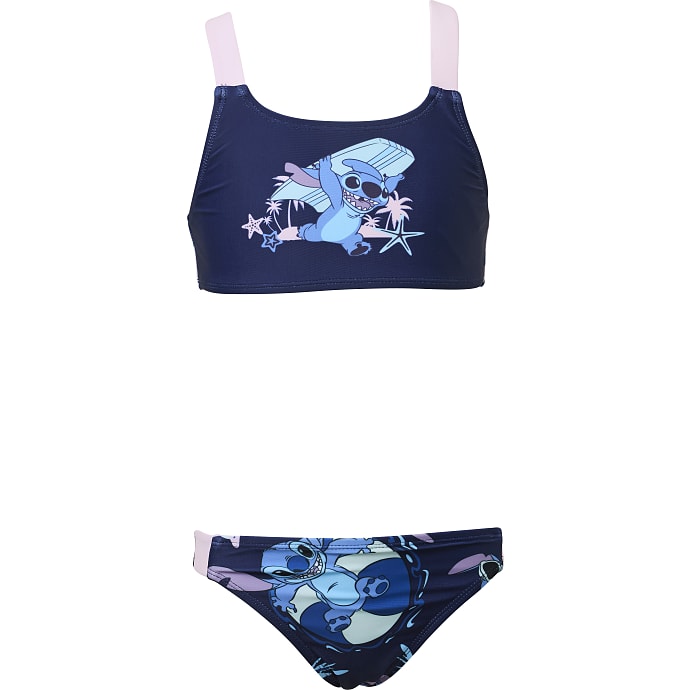 Stitch bikini str. 110/116 - blå