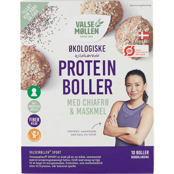 Koldhævede proteinboller øko