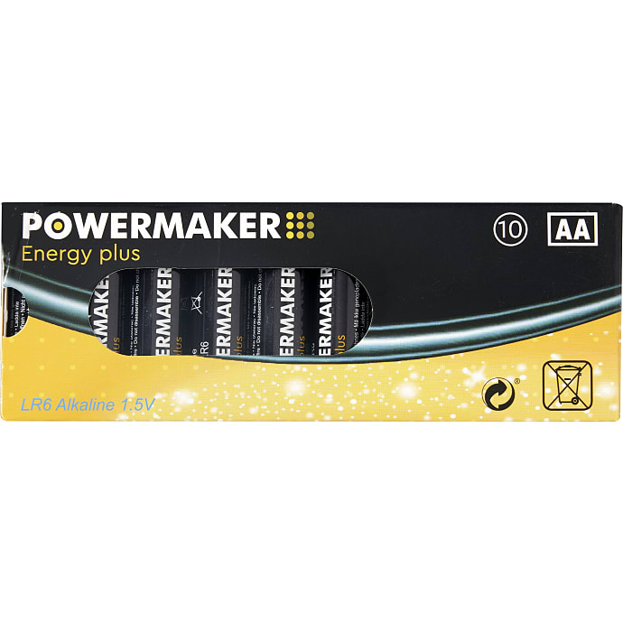 Powermaker AA-batterier 10-pak