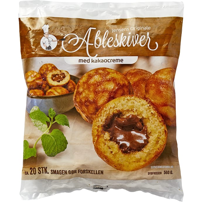 Æbleskiver Med Kakaocreme