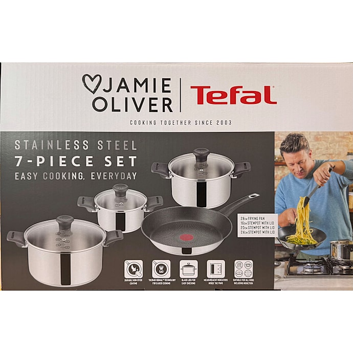 Tefal Jamie Oliver grydesæt 7 dele