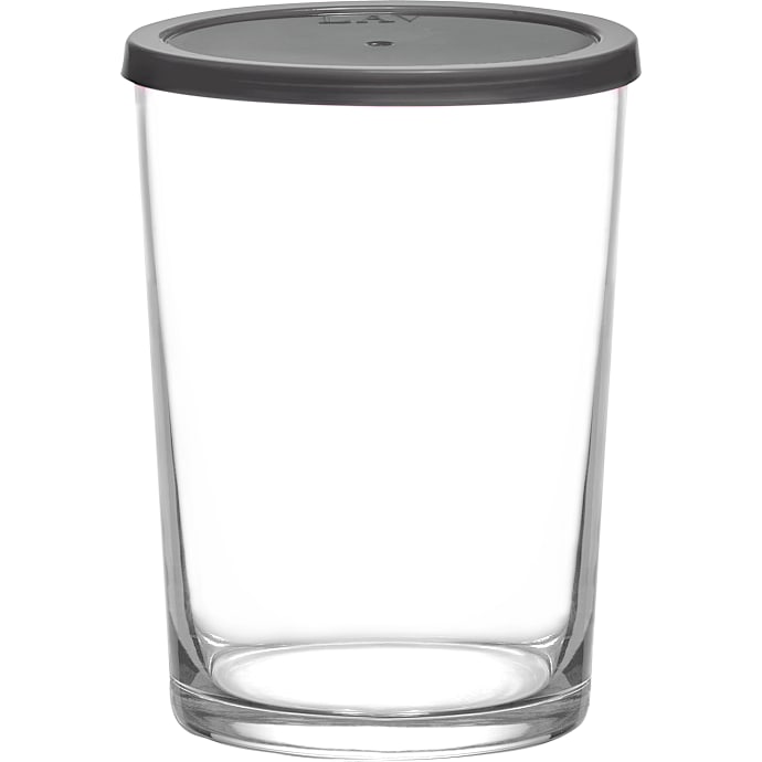 Lav Opbevaringsglas med Låg Ø12 cm