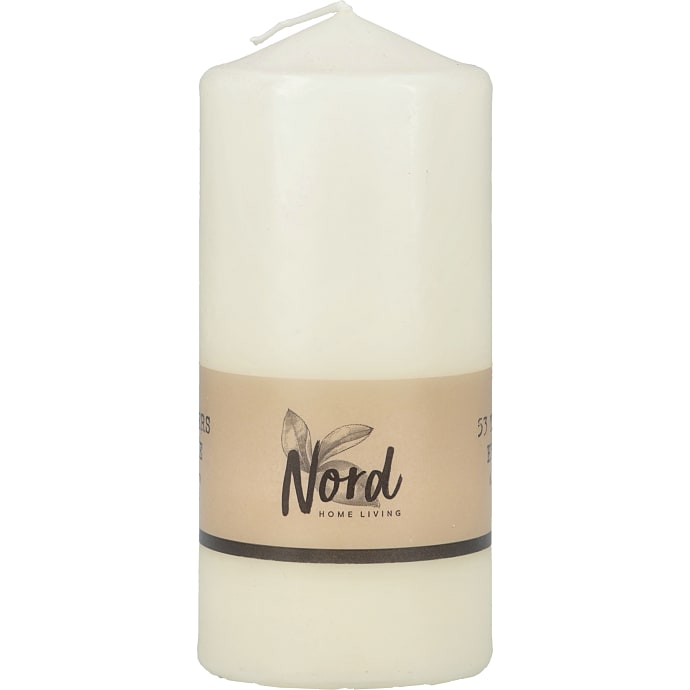 Nord Bloklys 6,6x15 cm elfenben