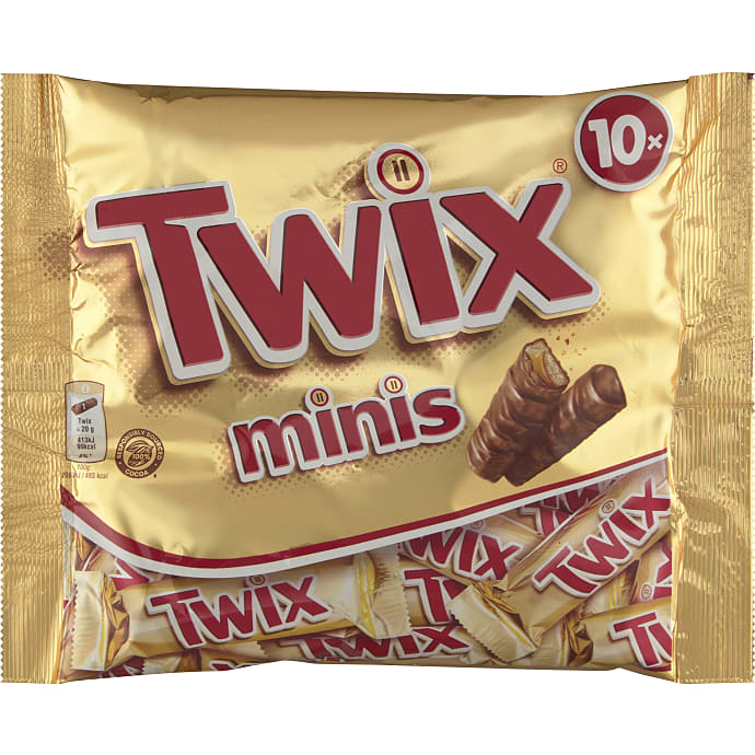Twix Chokoladebar m. Kiks og Karamel