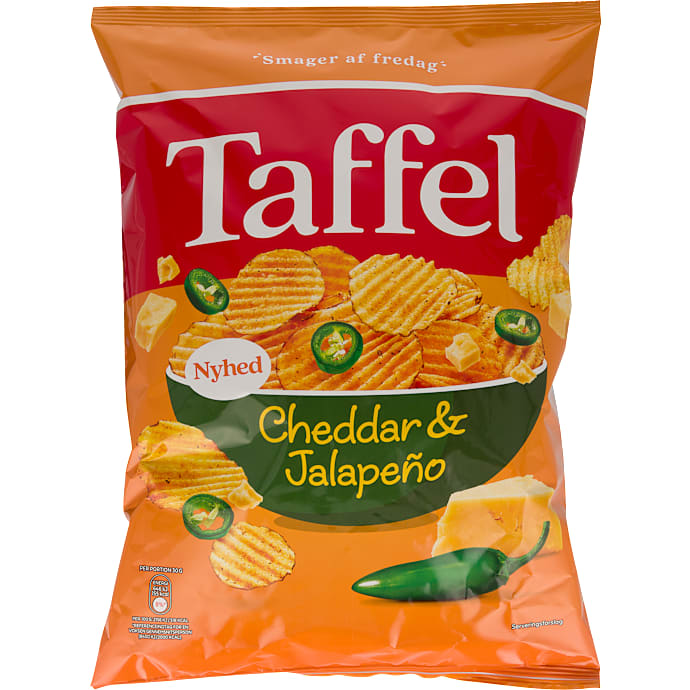 Grovchips m. ost og jalapeños